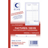 ELVE Manifold Factures / Devis, 50 feuillets, A5, dupli