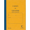 ELVE Carnet de chantier, relevé mensuel, 190 x 130 mm