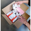ELVE Papier de calage, 380 mm x 500 m, 2 plis, blanc