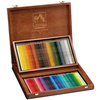 CARAN D'ACHE Crayons de couleur PRISMALO, coffret bois de 80