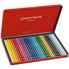 CARAN D'ACHE Crayons de couleur PABLO, étui métal de 18