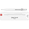 CARAN D'ACHE Stylo à bille 849 Fluo Line, blanc