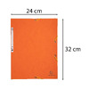 EXACOMPTA Chemise à élastique, A4, carton, orange