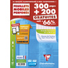 Clairefontaine Feuillets mobiles perforés, A4, quadrillé 5x5