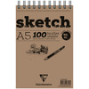 Clairefontaine Bloc croquis 'sketch', A5, 100 feuilles