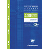 Clairefontaine Feuillets mobiles, A4, quadrillé, 200 pages