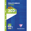 Clairefontaine Feuillets mobiles perforés, A4, quadrillé 5x5