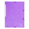 EXACOMPTA Chemise à élastiques Maxi Capacity, A4, violet - 55043