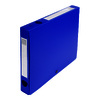 EXACOMPTA Boîte d'archives à pression, PP, 40 mm, bleu