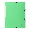 EXACOMPTA Chemise à élastiques, A4, carton, vert tilleul