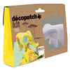 décopatch Kit papier mâché 'Eléphant', 5 pièces