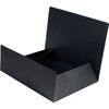 EXACOMPTA Chemise simple 3 rabats, A4, carton, noir