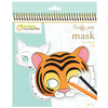 avenue mandarine Carnet de coloriage Graffy Pop Mask Animaux