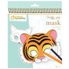 My Mandarine Carnet de coloriage Graffy Pop Mask Animaux