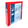 EXACOMPTA Classeur personnalisable Kreacover, A4 Maxi, rouge