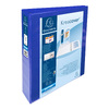 EXACOMPTA Classeur personnalisable Kreacover, A4 Maxi, bleu