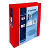 EXACOMPTA Classeur personnalisable Kreacover, A4 Maxi, rouge