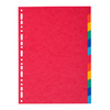 EXACOMPTA Intercalaires en carton, A4, 12 touches - 56724