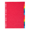 EXACOMPTA Intercalaires en carton, A4, 12 touches - 56724