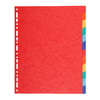 EXACOMPTA Intercalaires en carton, A4 Maxi, 12 touches - 50027