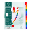 EXACOMPTA Intercalaires en carton, A4 Maxi, 12 touches