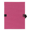 EXACOMPTA Chemise à dos extensible, A4, carton, bordeaux - 52417