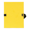 EXACOMPTA Chemise à dos extensible, A4, carton, jaune - 52409