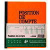 EXACOMPTA Piqûre 'Position de compte', 210 x 190 mm - 20121