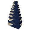 Clairefontaine Set de boîtes cadeau 'Bleu', 10 pièces
