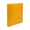 EXACOMPTA Classeur semi-rigide, PP, A4 Maxi, 4 anneaux,jaune