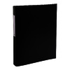 EXACOMPTA Classeur à anneaux, PP, 2 anneaux, A4, noir
