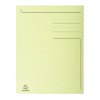 EXACOMPTA Chemise imprimée Foldyne 300, A4, jaune pastel