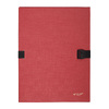 EXACOMPTA Chemise à dos extensible N'CLIP, A4, rouge