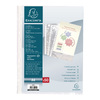 EXACOMPTA Pochette perforée, A4, PP, transparent