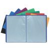 EXACOMPTA Protège-documents, A4, PP, 60 pochettes, bleu  - 55087