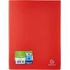 EXACOMPTA Protège-documents, A4, PP, 50 pochettes, rouge - 50128