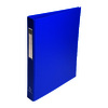 EXACOMPTA Classeur à anneaux, PP, 4 anneaux, A4, bleu