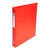 EXACOMPTA Classeur à anneaux, PP, 4 anneaux, A4, rouge