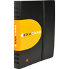 EXACOMPTA Classeur pour cartes de visite EXACARD, PP, noir  - 56916