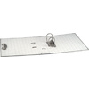 EXACOMPTA Classeur à levier papier marbré, A4, 50 mm, gris - 56625