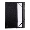 EXACOMPTA Trieur Ordonator, 1-12, A4, 12 compartiments, noir
