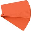 EXACOMPTA Fiches intercalaires, 105 x 240 mm, orange