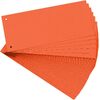 EXACOMPTA Fiches intercalaires, 105 x 240 mm, orange