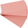 EXACOMPTA Fiches intercalaires, 105 x 240 mm, rose