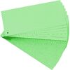 EXACOMPTA Fiches intercalaires, 105 x 240 mm, vert