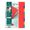 EXACOMPTA Intercalaires en carton, A4, 8 touches