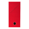EXACOMPTA Boîte transfert papier toilé, A4, rouge
