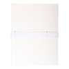 EXACOMPTA Chemise à dos extensible Balacron, blanc - 57079