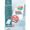EXACOMPTA Pochette perforée, pack promo 40+10 GRATUITS, A4,
