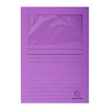 EXACOMPTA Chemise à fenêtre FOREVER, A4, 130 g/m2, violet - 50079